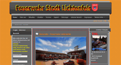 Desktop Screenshot of feuerwehrlichtenfels.de